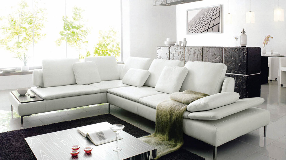 Stunning divani moderni in pelle photos amazing house design ... Divano moderno in pelle
