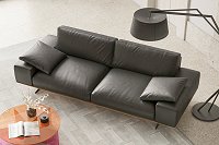 Divano in pelle Aquila 3 posti 240 cm