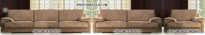 Divano Arca Dimensioni