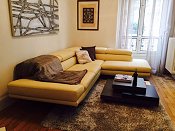 Divano angolare Concorde 280 x 220 cm in casa