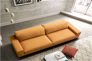 Divano moderno Leonardo 3 posti 240 cm  