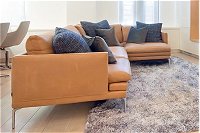Divano angolare in pelle lido 300x220 cm