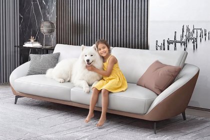 Divano in pelle design Opera