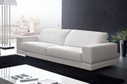 Divano in pelle 3 posti design Taxi